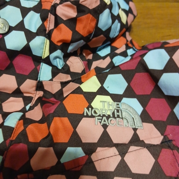 THE NORTH FACE Girls Jacket Hyvent Ski Snowboard Size XL Unique Colors - Picture 4 of 13